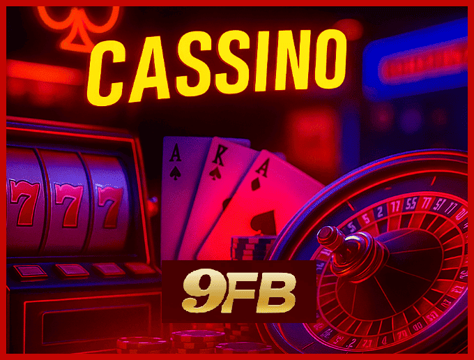 Imagem mostrando o cassino ao vivo da 9FB com dealers reais conduzindo jogos de mesa