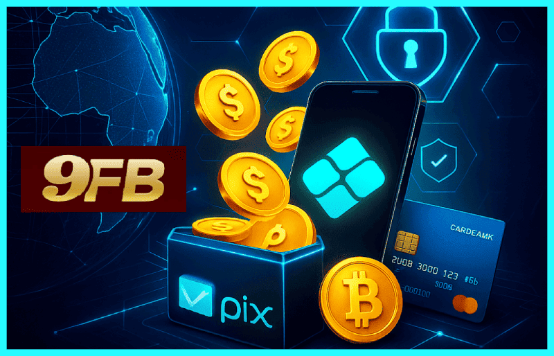 Passo a passo de instalação do 9FB app.